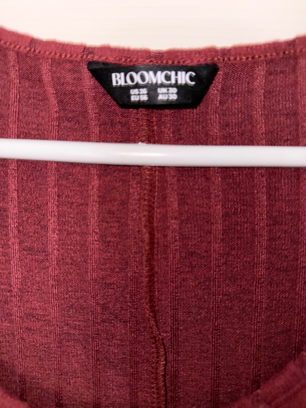 Nw/oT, Bloomchick, Supersoft SET (pants and top) size 26, Terra Cotta (rust) - Picture 3 of 4